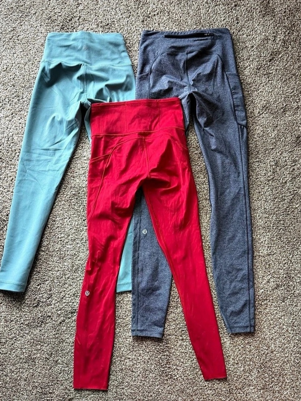 lululemon Leggings 3-Pair Set Size 2